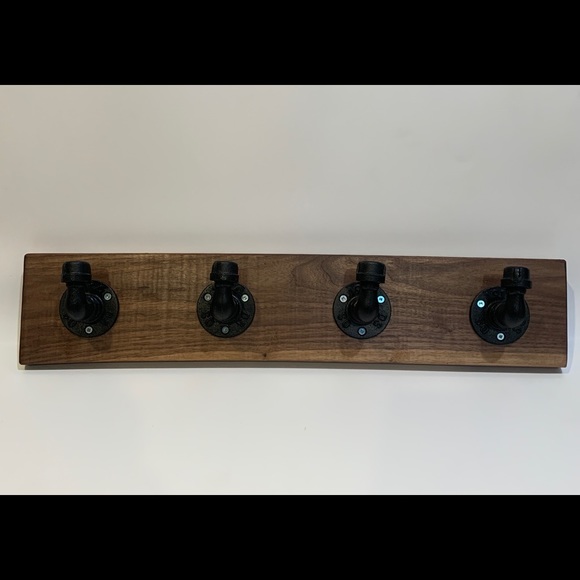 Handcrafted rustic industrial coat hook - Picture 3 of 6
